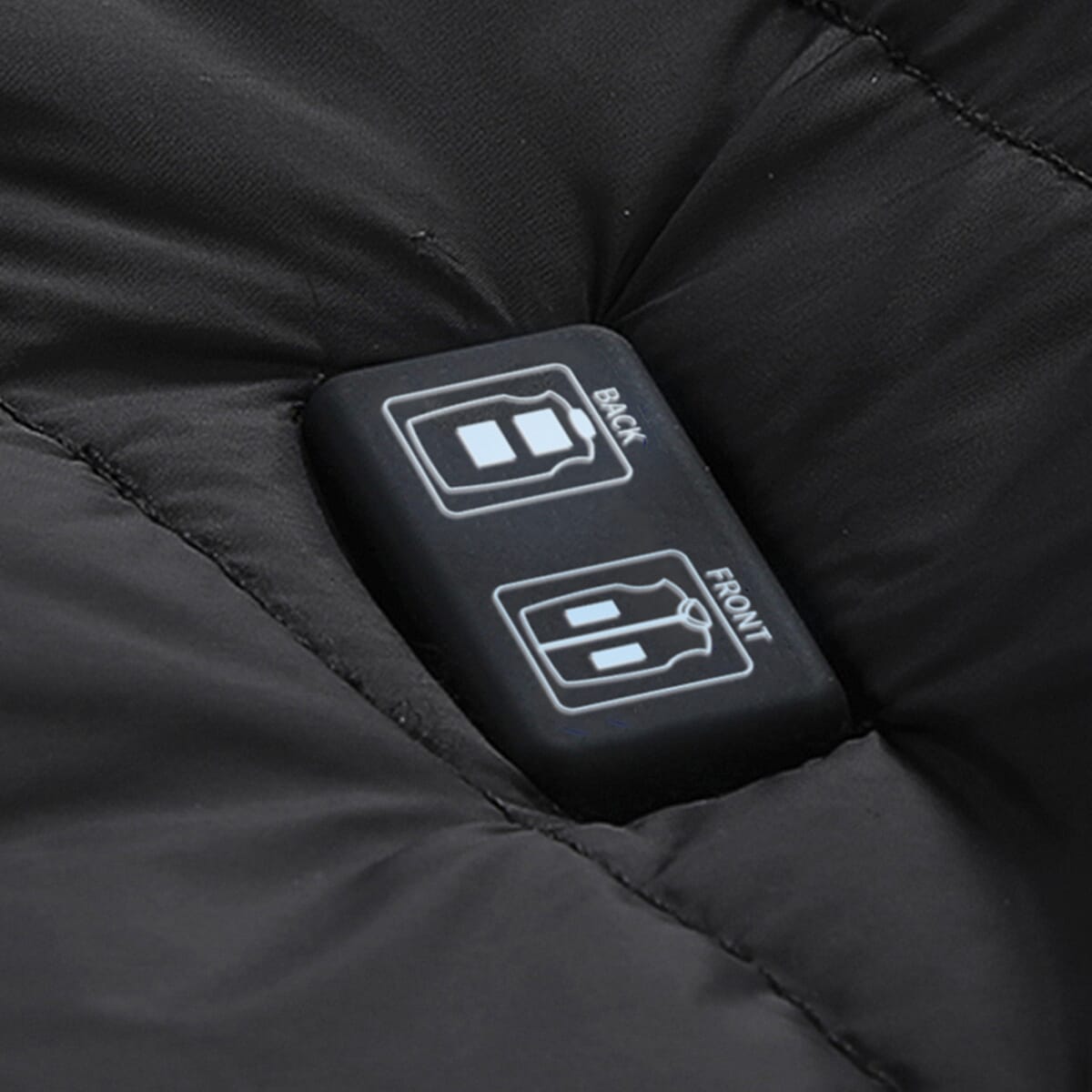 Nylon Gilet  - Black