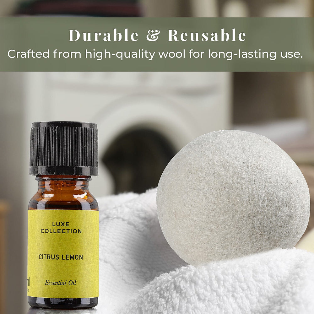 Essential Oil-Infused Wool Dryer Balls