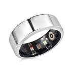 Soul Smart V1 Smart Ring - Stainless Steel Fitness Tracker with Heart Rate, SpO2, Sleep Monitor, Bluetooth 5.1, IP68 Waterproof, Magnetic Charging