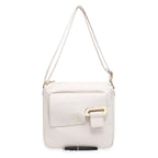 House Of Milano Everyday Crossbody Bag with Flap Closure - Beige