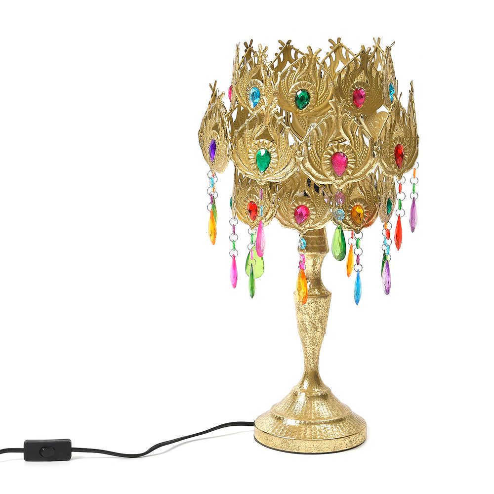 Table Lamp One Size- Multi Color & Multicolor