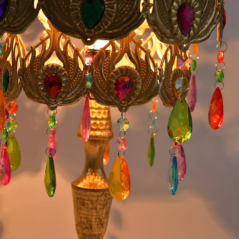 Table Lamp One Size- Multi Color & Multicolor
