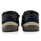 Exmouth Mens Slip On Boat Shoes (Size 10) - Navy