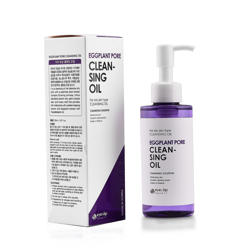 Eyenlip- Eggplant Pore Cleansing Oil - 150ml