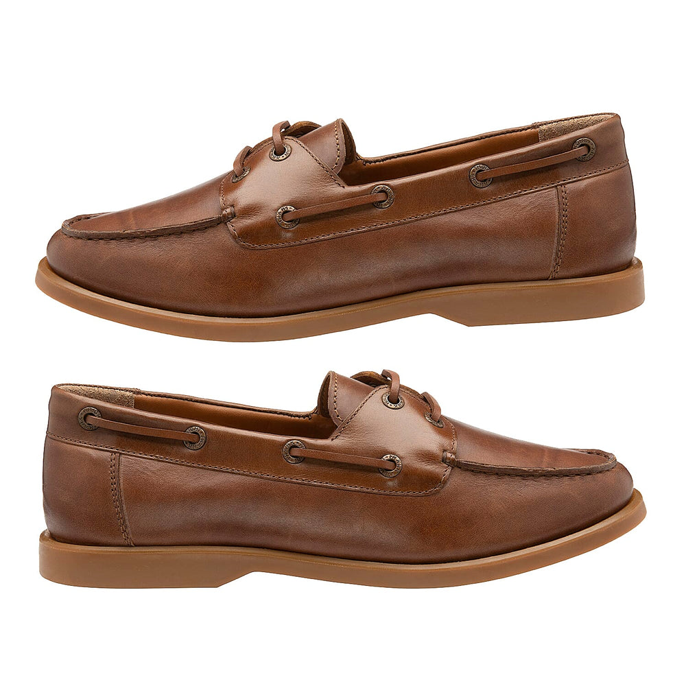 FRANK WRIGHT Keel Leather Boat Shoe (Size 8) - Tan