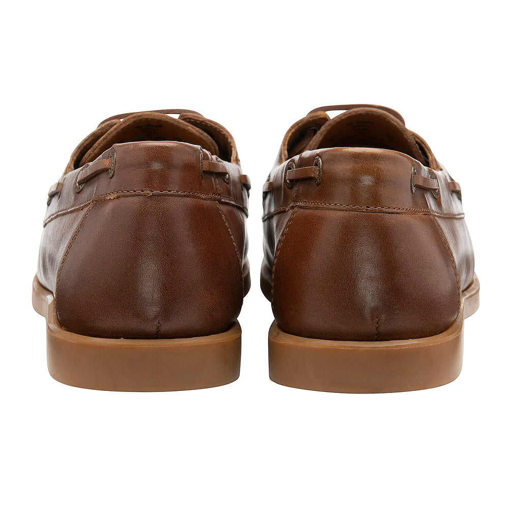 FRANK WRIGHT Keel Leather Boat Shoe (Size 8) - Tan
