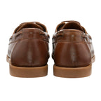 FRANK WRIGHT Keel Leather Boat Shoe (Size 8) - Tan