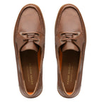 FRANK WRIGHT Keel Leather Boat Shoe (Size 10) - Tan