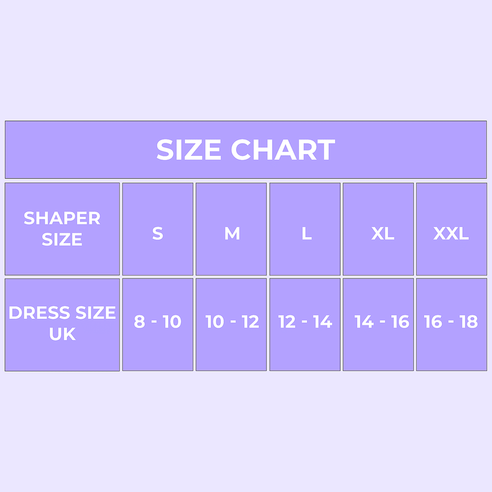 Set of 2 - Slim n Lift Silhouette Shaper with Lace (Beige-Black) -  Large