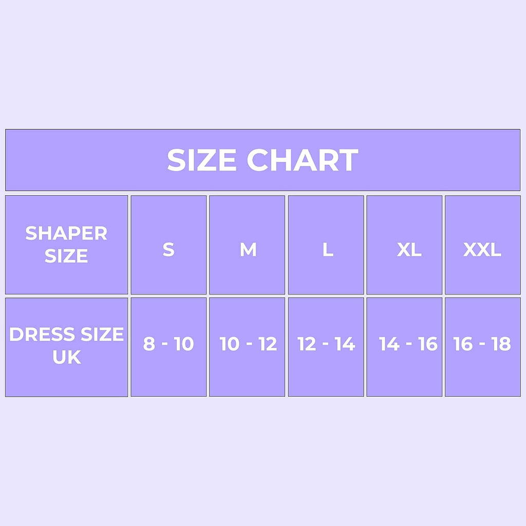 Set of 2 - Slim n Lift Silhouette Shaper with Lace (Beige-Black) -  Large