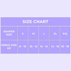 Set of 2 - Slim n Lift Silhouette Shaper with Lace (Beige-Black) - (XXL 16-18)