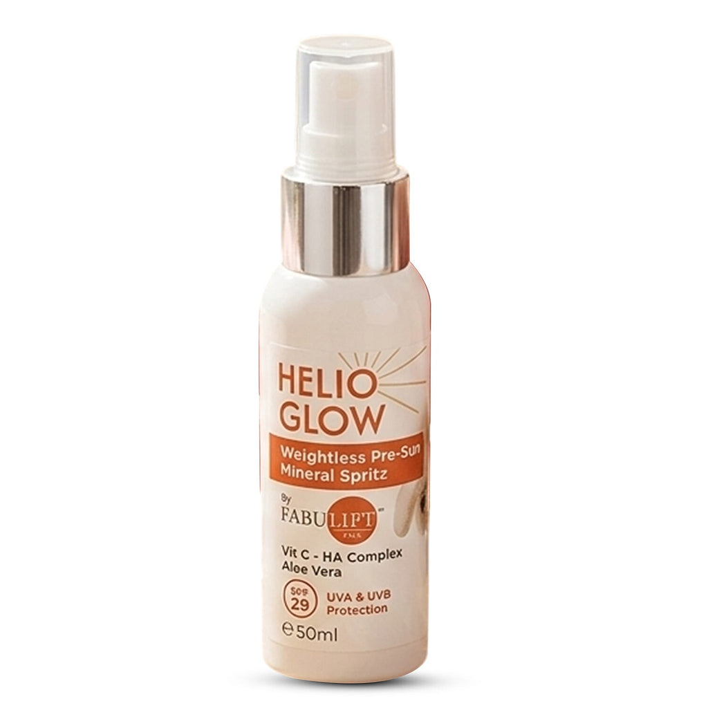 Fabulift Helio Glow Pre-Sun Spritz Essentials – Face & Body Duo