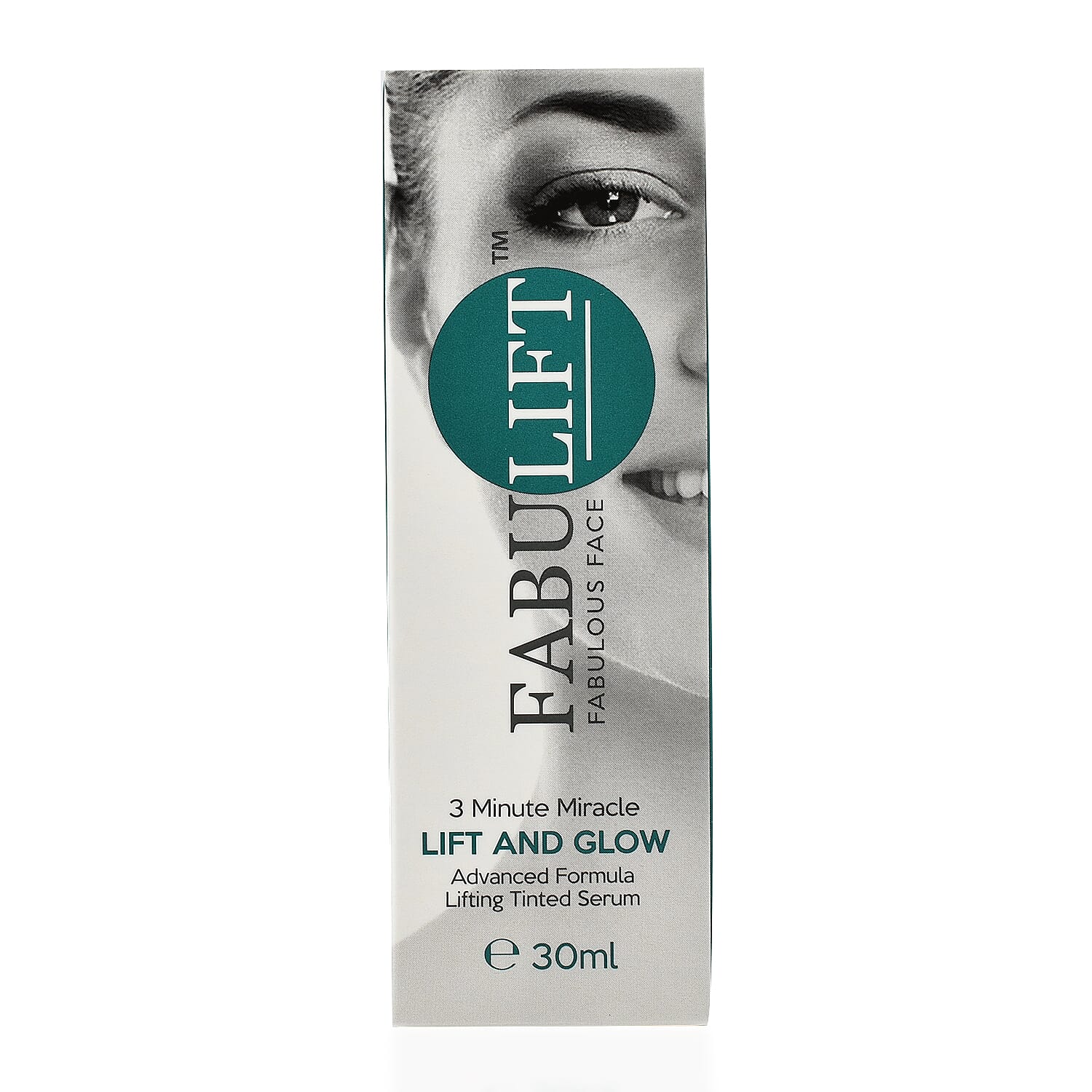 Fabulift 3 Minute Miracle Lift and Glow Instant Tinted Face Serum (30ml) - 300 applications