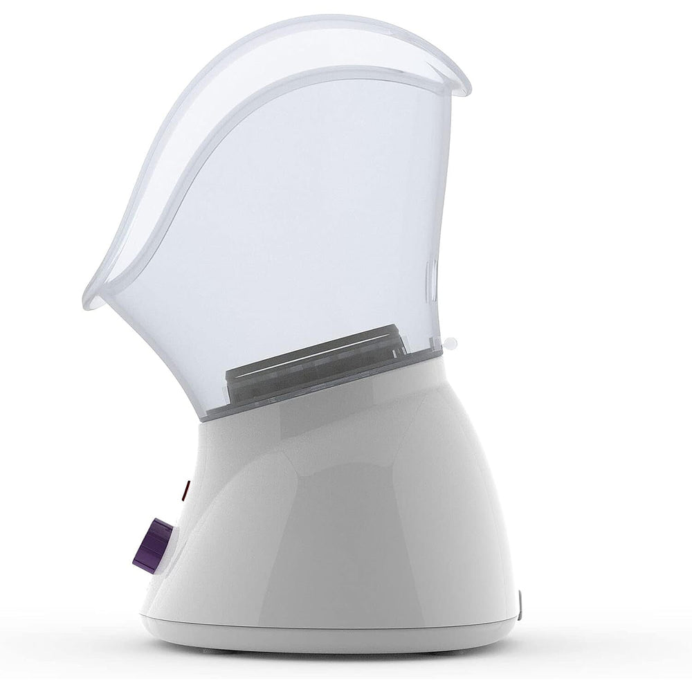 HoMedics Facial Spa, Facial Steamer-Mist, Revitalising, Angled Mask for Comfort, Opens Pores for Deep Cleaning, Includes Nasal Attachment to Ease Congestion