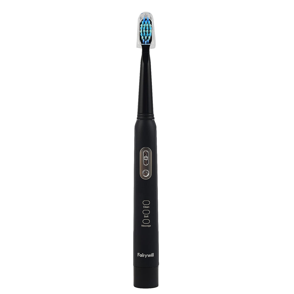 Fairywill Sonic Toothbrush With 3 Modes, Smart Timer - 2 Heads
