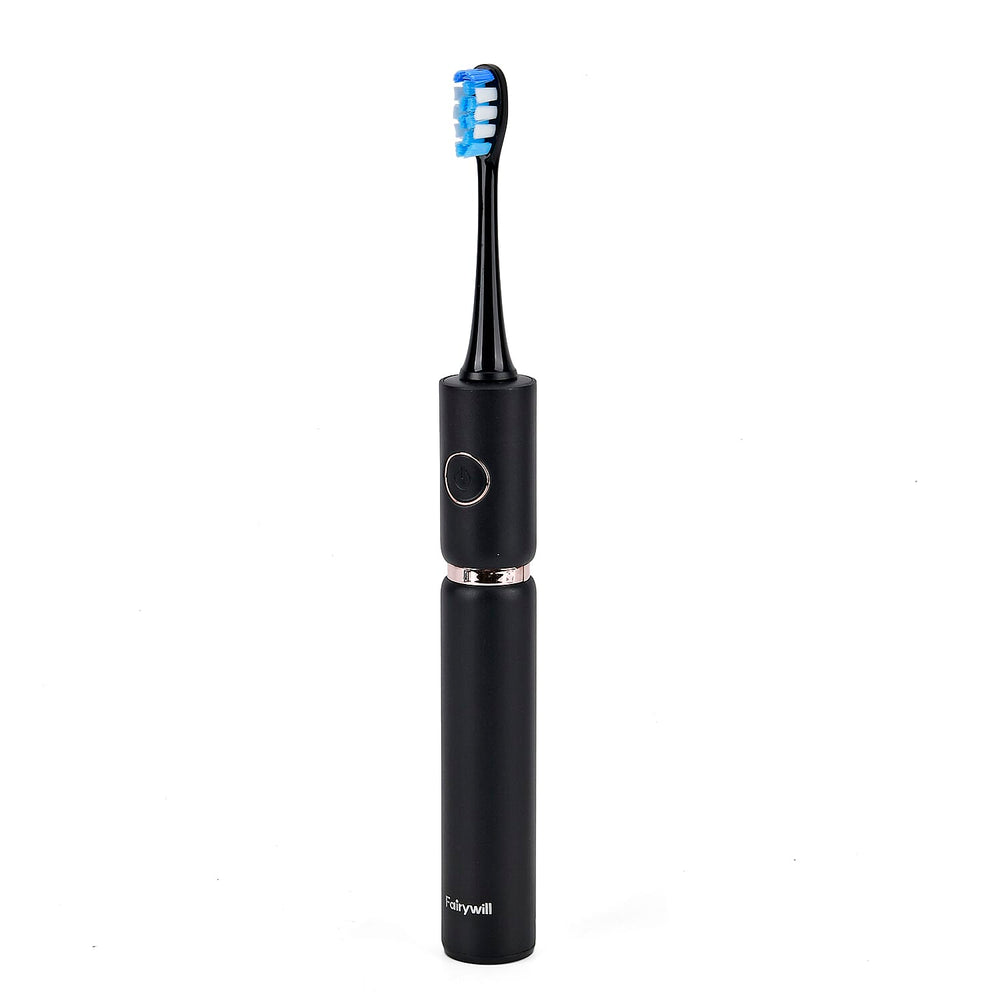 Fairywill Sonic Electronic Toothbrush with Travel Case; Comes with 8 Replaceable Toothbrush Heads