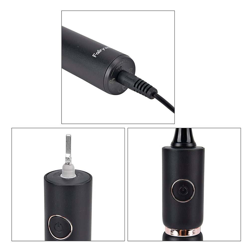 Fairywill Sonic Electronic Toothbrush with Travel Case; Comes with 8 Replaceable Toothbrush Heads