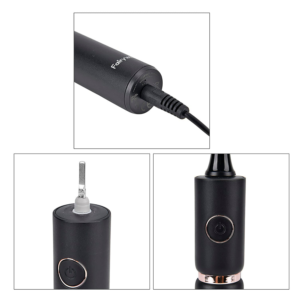 Fairywill Sonic Electronic Toothbrush with Travel Case; Comes with 8 Replaceable Toothbrush Heads