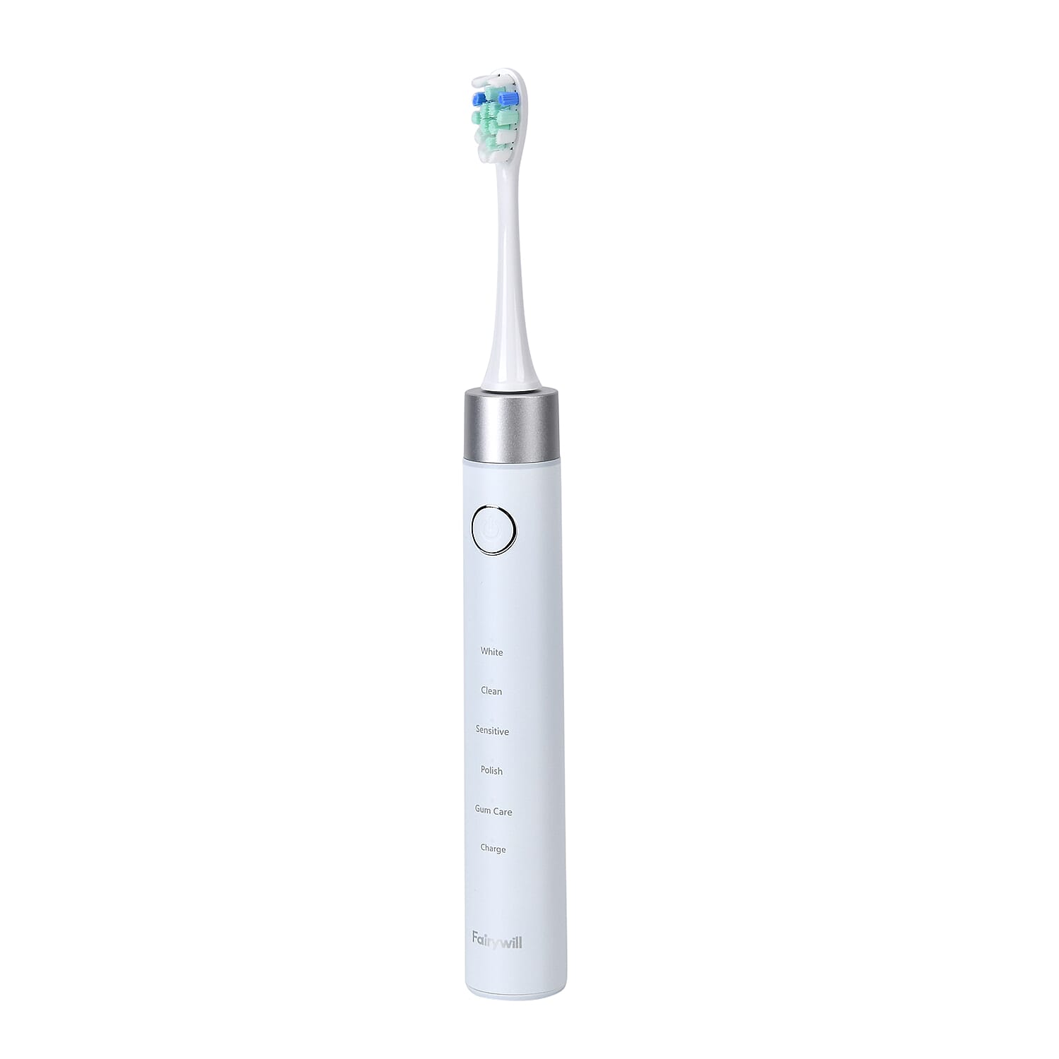 FairyWill P80 Pressure Sensor Sonic Electronic Toothbrush with 8 Heads and Travel Case