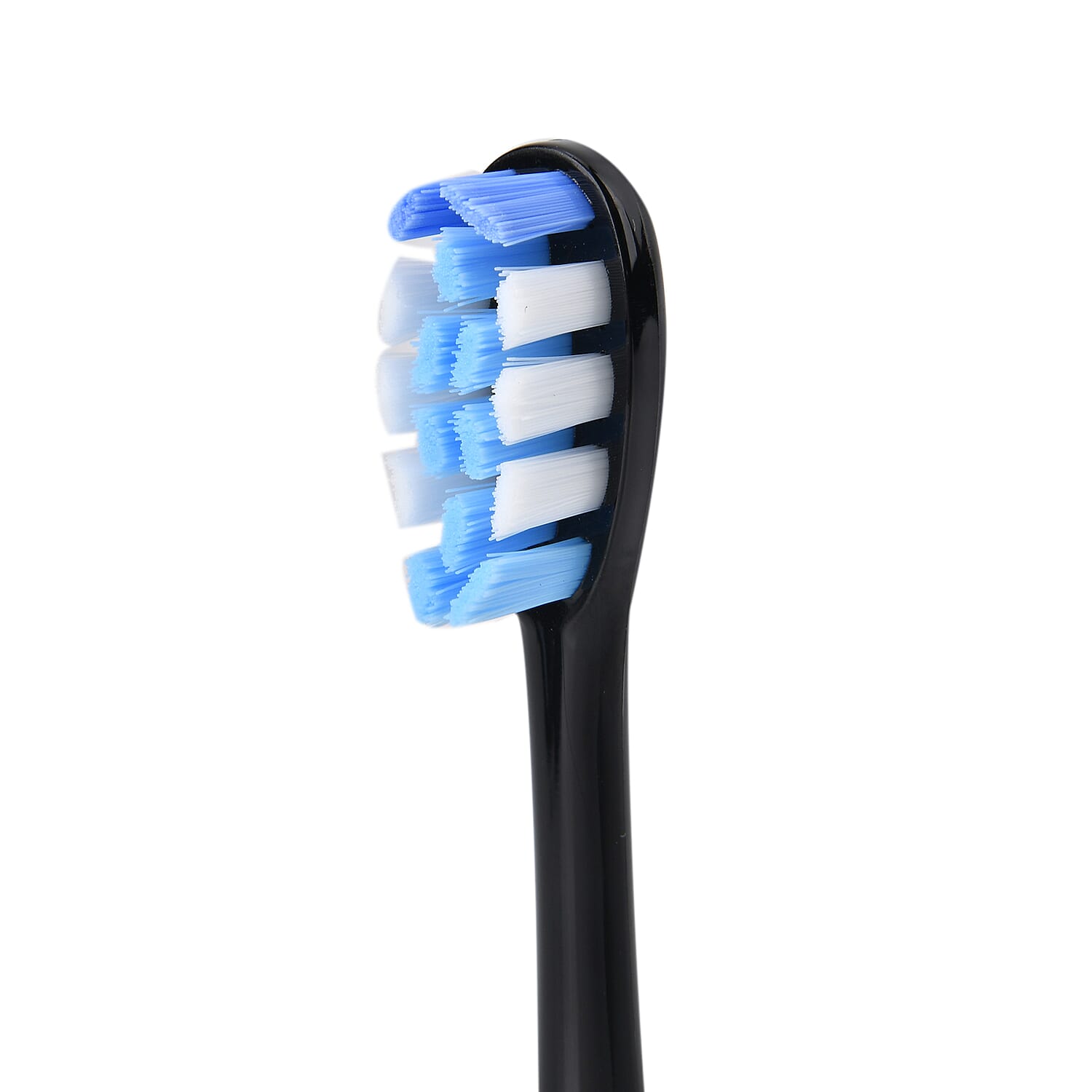 Fairywill T9 Electric Toothbrush with 4 Brush Heads & 1 Vented Cap (USB Powered 650mAh Rechargeable Battery) - Black