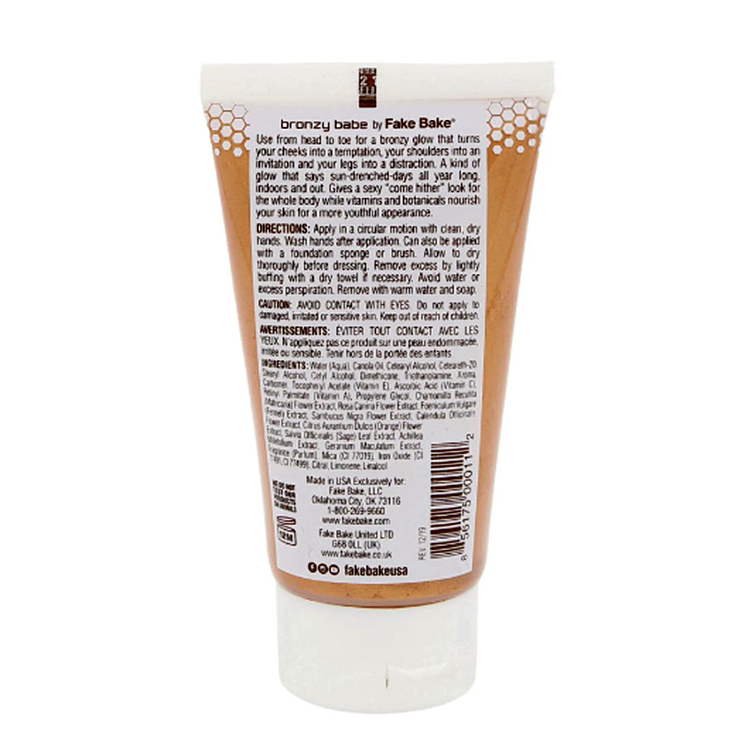 Fake Bake Bronzy Babe Body Glow Bronzing Lotion - 60ml