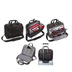 Falcon Colombian Leather 15.6 Inch bag - Black