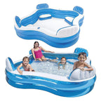 Family Lounge Paddling Pool - Creative Kids Sports - Blue