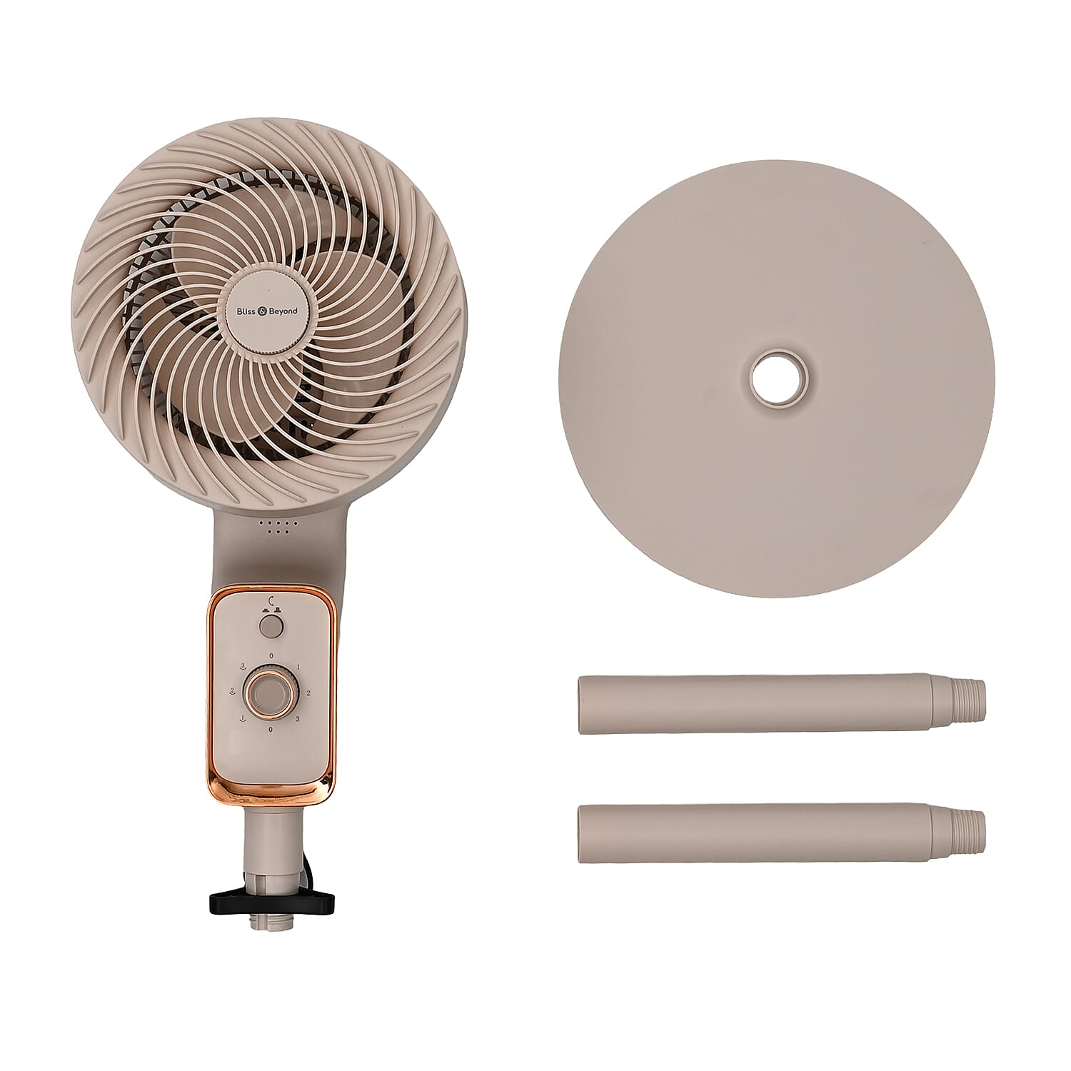 Bliss & Beyond Circulator Fan with 3-Speed Auto Oscillation - Aroma ...