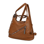 3 in 1 Solid Versatile Styling Crossbody, Shoulder, and Tote Bag (Size 33x13x36 cm) - Tan