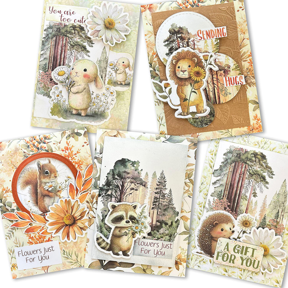 Ideal World Christmas Cracker-Create-A-Card Kit (18 piece) and Sentiment Stamp Set (5 piece)