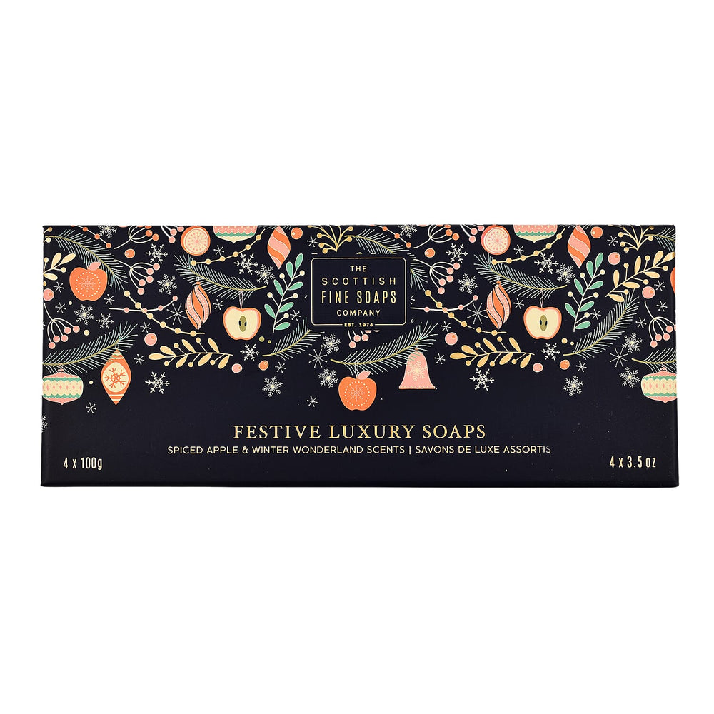 Scottish Fine Soaps - Festive Soap Collection 4 x100g