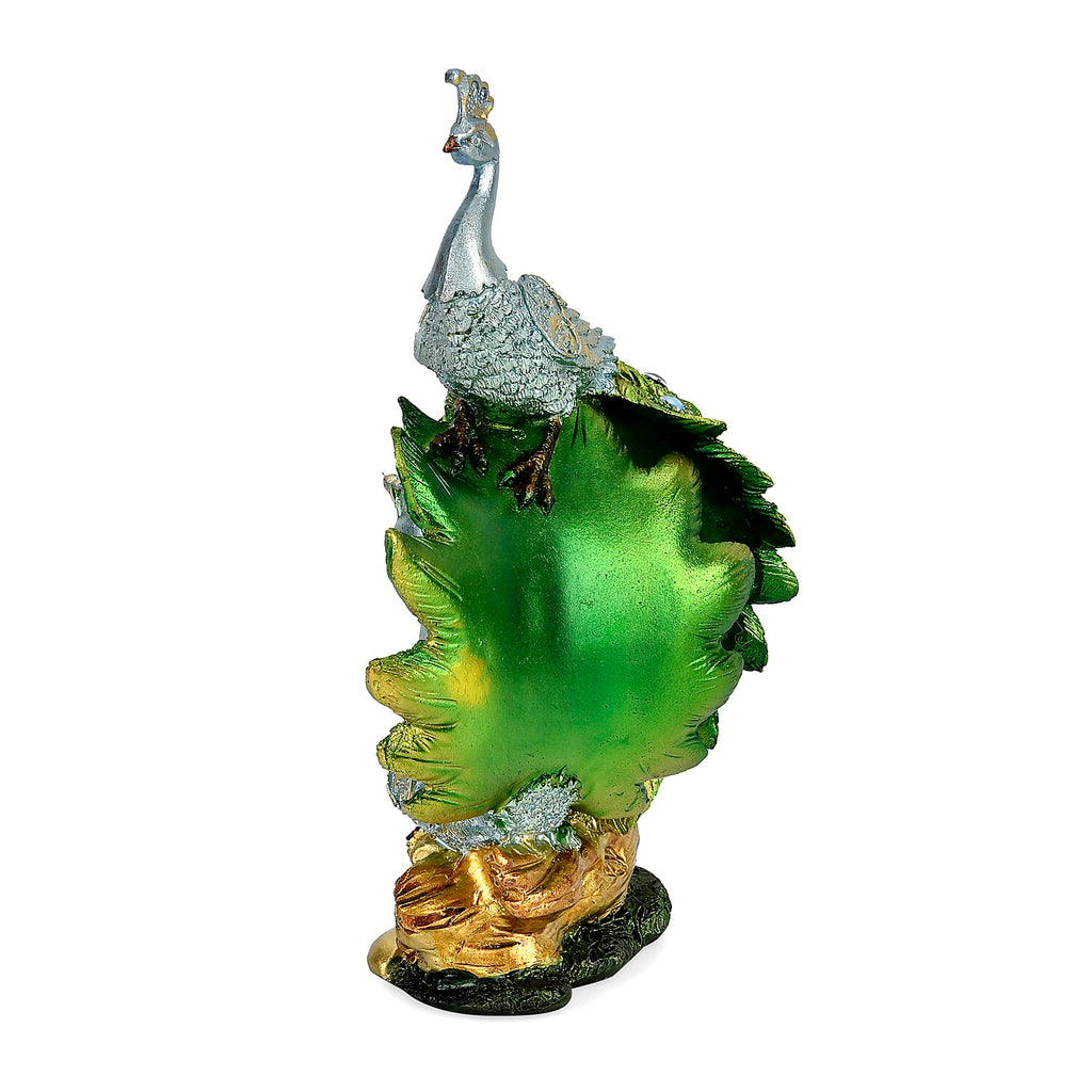 Boutique Collection - Decorative Peacock Figurine (Size 21x11x10 cm)