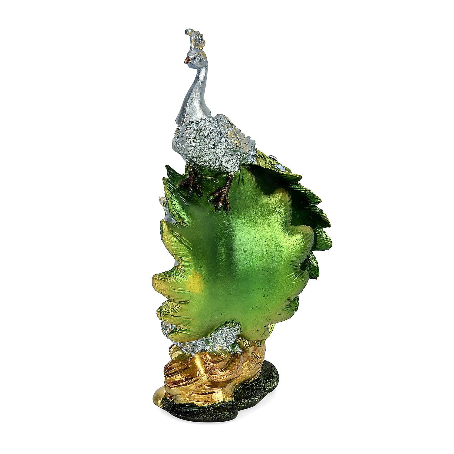 Boutique Collection - Decorative Peacock Figurine (Size 21x11x10 cm)