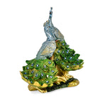 Boutique Collection - Decorative Peacock Figurine (Size 18x17x7 cm)