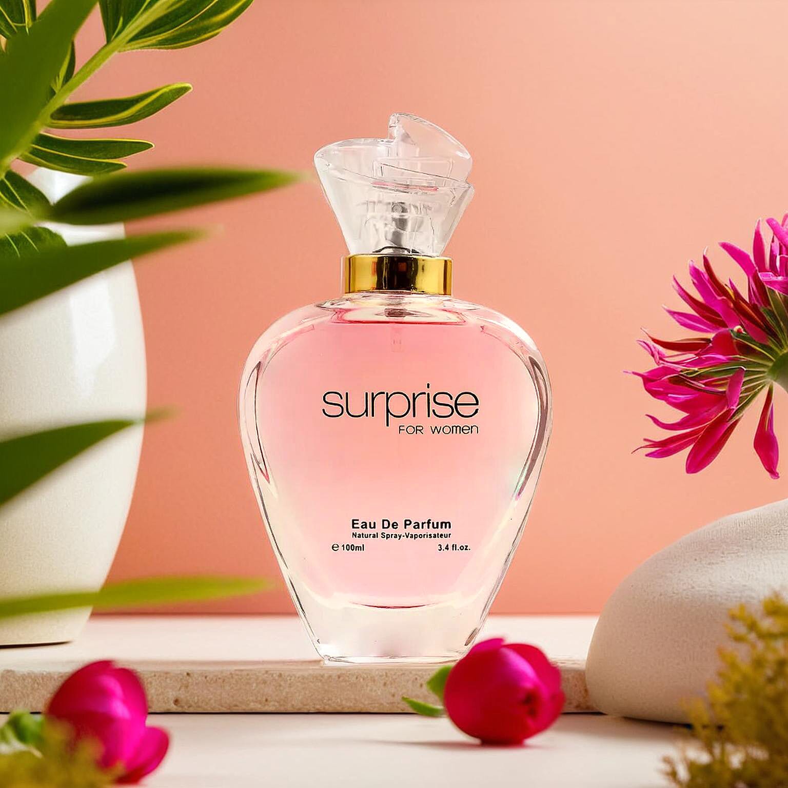Fine Perfume Surprise Pink Pour Femme EDP- 100ml