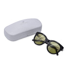 Swarovski Square Sunglasses with Brown Lenses