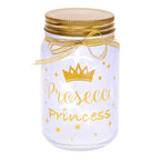 Firefly Words LED Prosecco Jar (Princess) - White