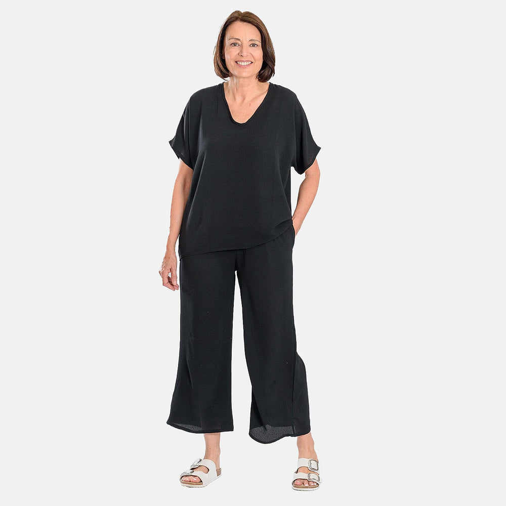 Firenzaa crepe trouser and top