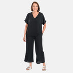 Firenzaa crepe trouser and top
