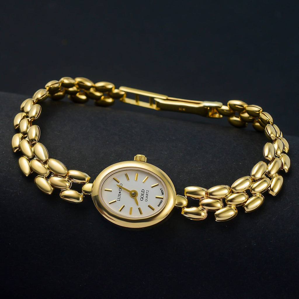 9K Yellow Gold PANTHER Link Watch with Swiss Movt. Gold Wt.10.05 Gms