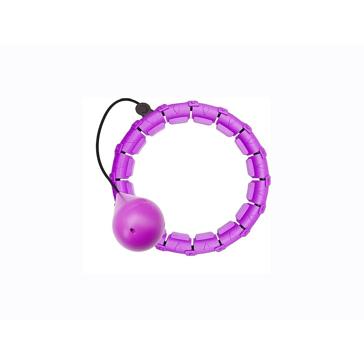 Weighted Smart Hula Ring Hoops 360 Auto Rotation Massage