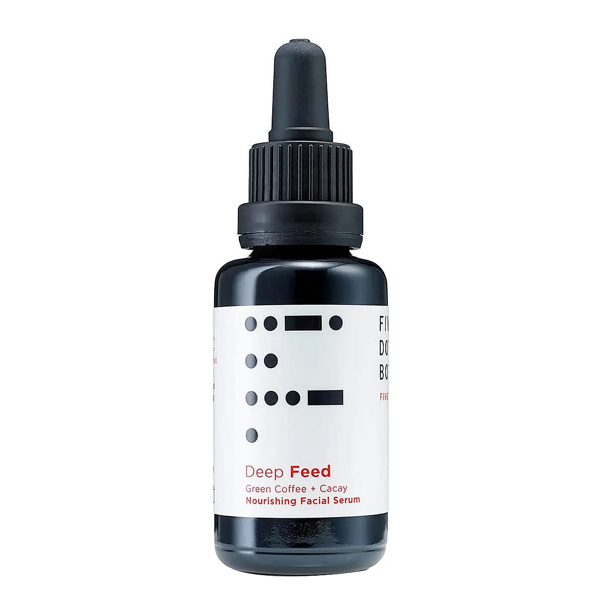 Five Dot Botanics- Deep Feed Green Coffee - Cacay Nourishing Facial Serum 30ml