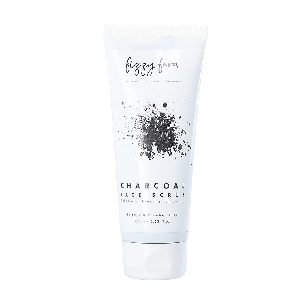 Fizzy Fern- Charcoal Face Scrub with Turmeric - Tamarind Extract