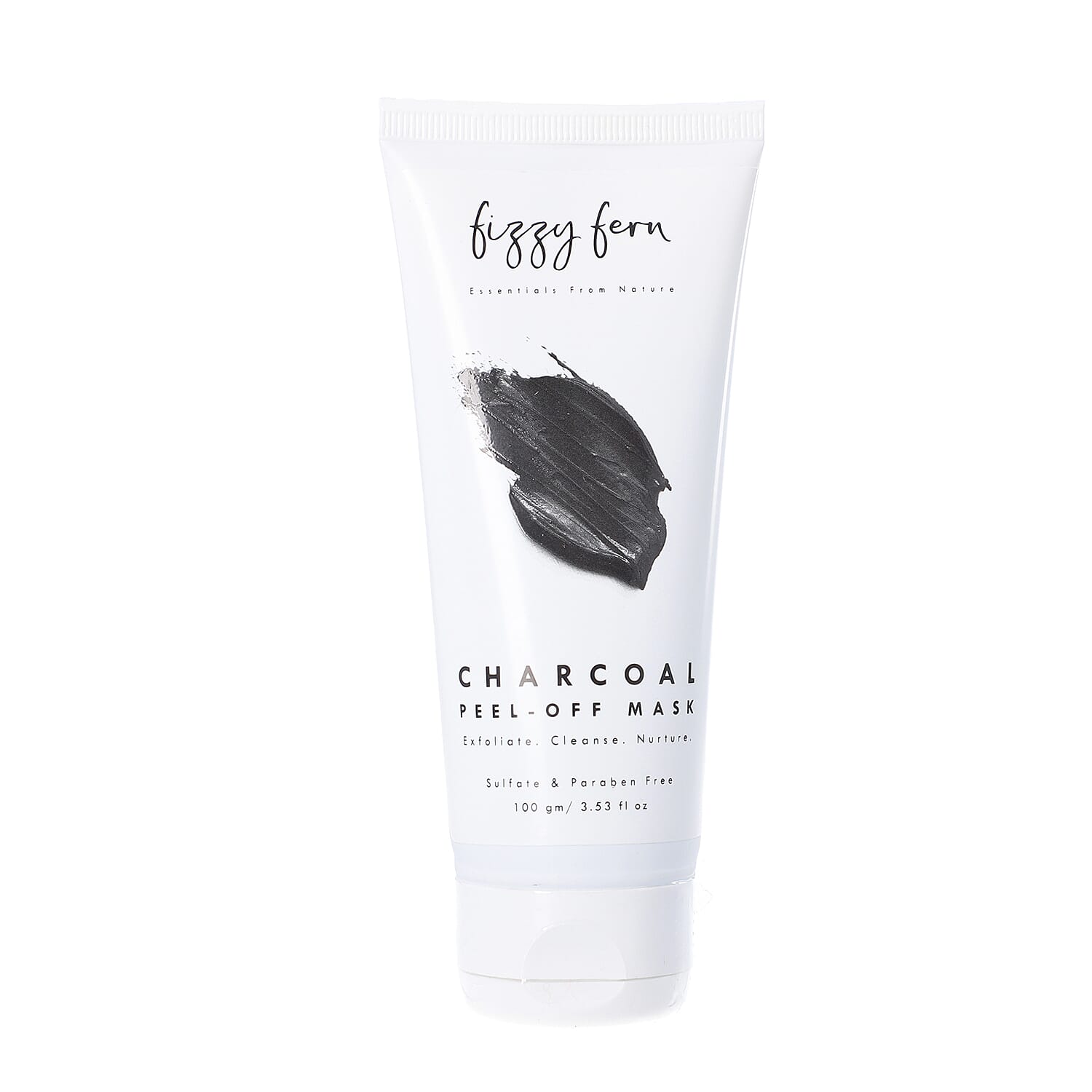 Fizzy Fern- Charcoal Peel-Off Mask Sulphate - Paraben Free with Turmeric