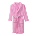Styled By Supersoft Fleece Dressing Gown with Pockets (Size XXL) - Pink