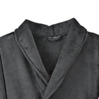 Styled By Supersoft Fleece Dressing Gown with Pockets (Size L-XL) - Grey