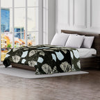 Flannel Printed Blanket (Size 200x1 cm) - Multi Color & Multicolor