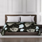 Flannel Printed Blanket (Size 200x1 cm) - Multi Color & Multicolor