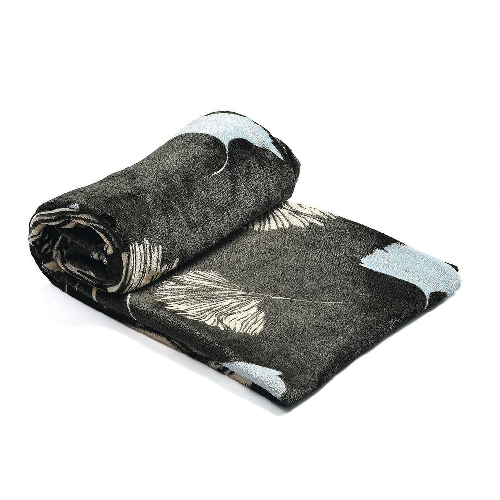 Flannel Printed Blanket (Size 200x1 cm) - Multi Color & Multicolor