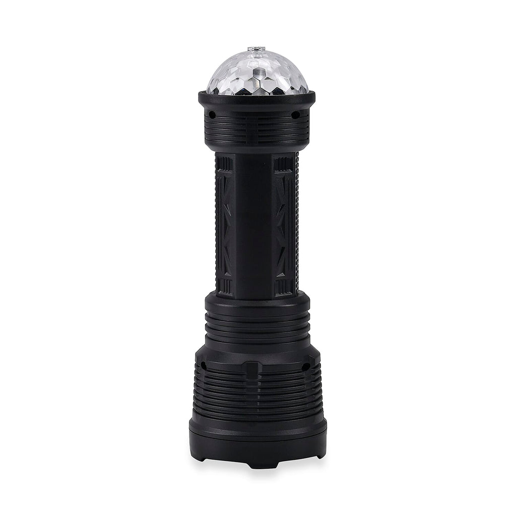 Multifunctional Rechargeable LED - COB Lamp Beads Colourful Flashlight (1200mAh Battery - USB Cable)